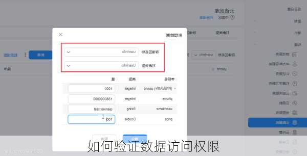 如何验证数据访问权限