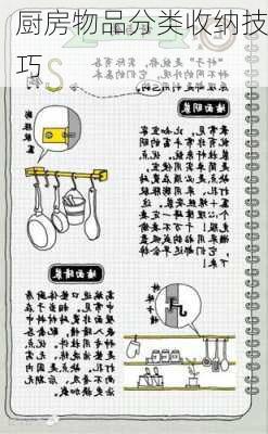 厨房物品分类收纳技巧