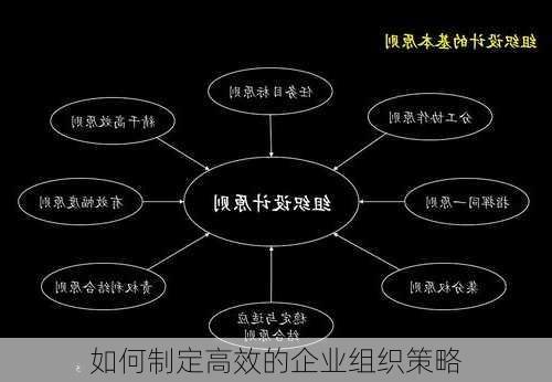 如何制定高效的企业组织策略