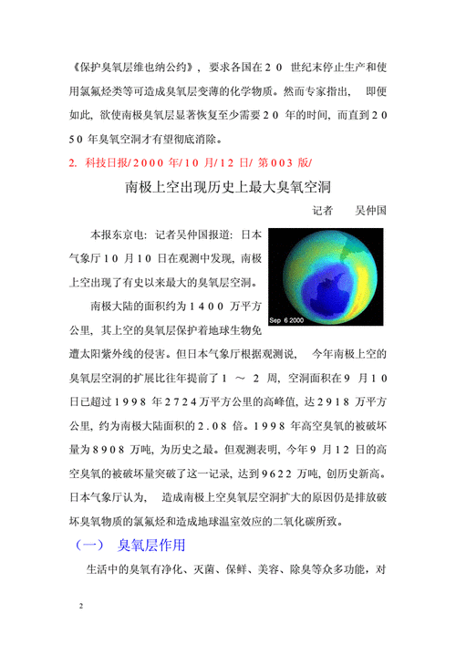 臭氧层破坏的解决方案