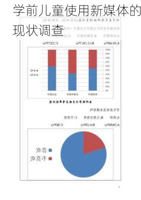 学前儿童使用新媒体的现状调查