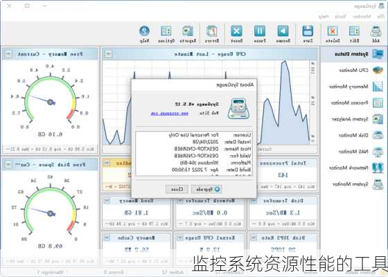 监控系统资源性能的工具