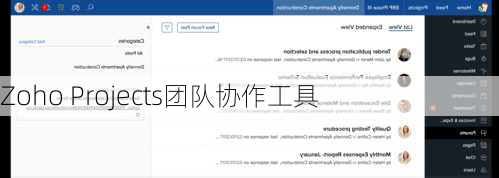 Zoho Projects团队协作工具
