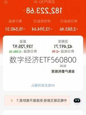 数字经济ETF560800