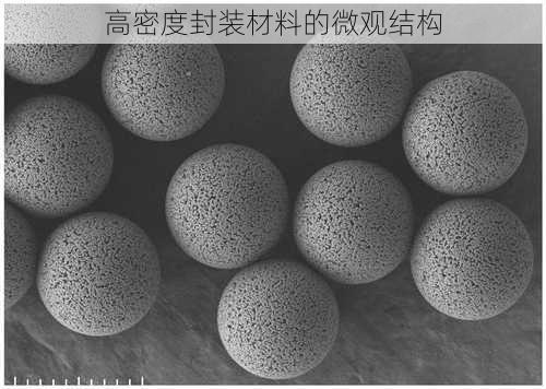 高密度封装材料的微观结构