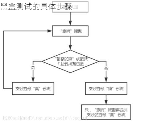 黑盒测试的具体步骤