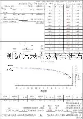 测试记录的数据分析方法