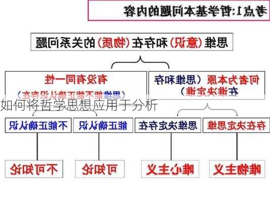 如何将哲学思想应用于分析