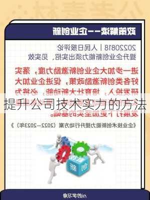 提升公司技术实力的方法