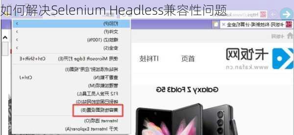 如何解决Selenium Headless兼容性问题