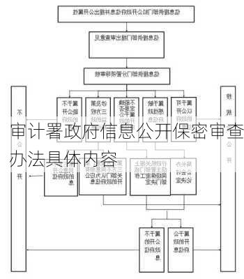 审计署政府信息公开保密审查办法具体内容