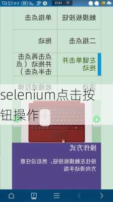 selenium点击按钮操作