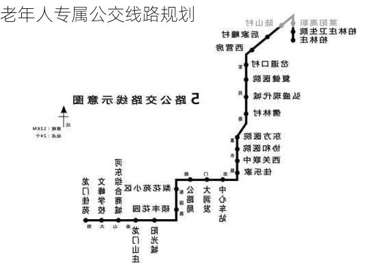 老年人专属公交线路规划