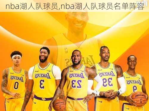 nba湖人队球员,nba湖人队球员名单阵容