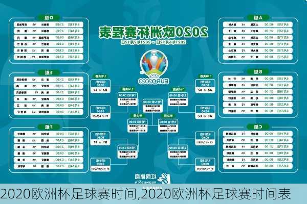 2020欧洲杯足球赛时间,2020欧洲杯足球赛时间表