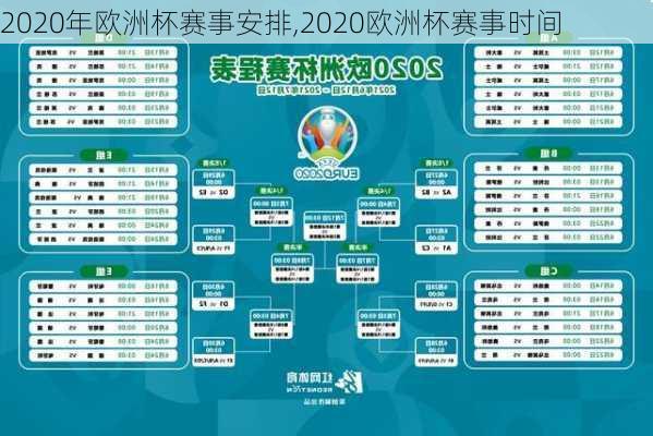 2020年欧洲杯赛事安排,2020欧洲杯赛事时间