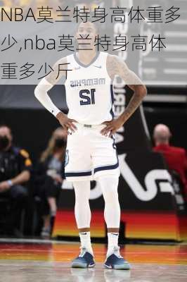 NBA莫兰特身高体重多少,nba莫兰特身高体重多少斤