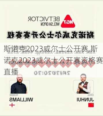 斯诺克2023威尔士公开赛,斯诺克2023威尔士公开赛资格赛直播