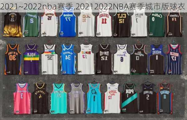 2021~2022nba赛季,20212022NBA赛季城市版球衣