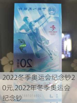 2022冬季奥运会纪念钞20元,2022年冬季奥运会纪念钞