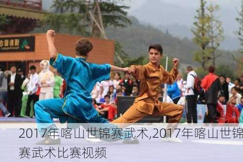 2017年喀山世锦赛武术,2017年喀山世锦赛武术比赛视频