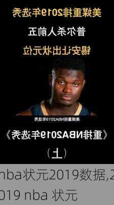 nba状元2019数据,2019 nba 状元