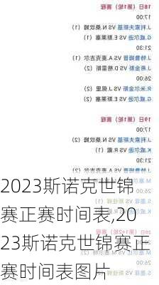 2023斯诺克世锦赛正赛时间表,2023斯诺克世锦赛正赛时间表图片