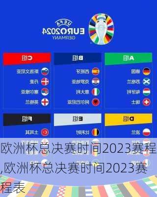 欧洲杯总决赛时间2023赛程,欧洲杯总决赛时间2023赛程表