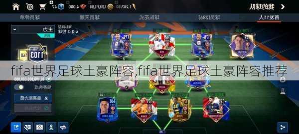 fifa世界足球土豪阵容,fifa世界足球土豪阵容推荐