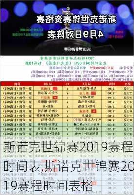 斯诺克世锦赛2019赛程时间表,斯诺克世锦赛2019赛程时间表格